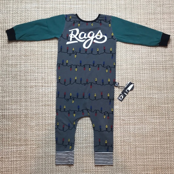 Rags Christmas Romper (size 2T)